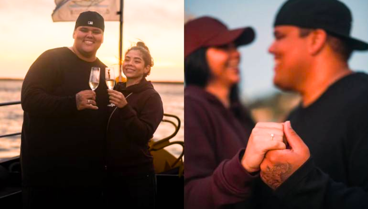 Duzão, do Menos é Mais, pede namorada em casamento em