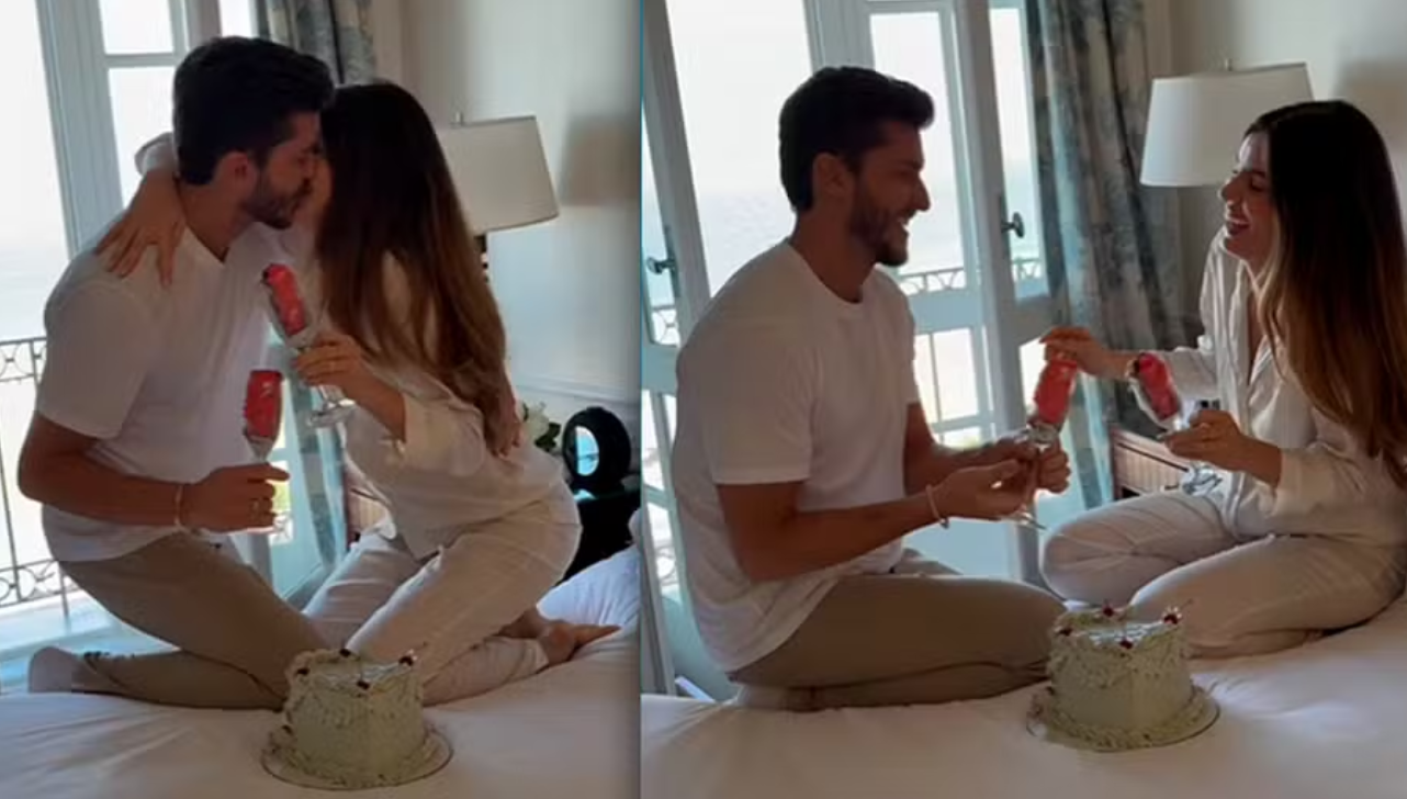 É MENINA! Camila Queiroz e Klebber Toledo descobrem sexo da